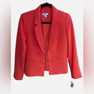 NWT Women's Bar III Orange Blazer - Size S